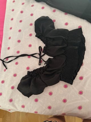 Conjunto falda y camiseta negra