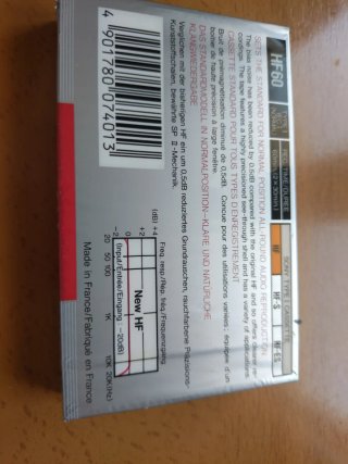 Cinta Cassette Sony HF 60
