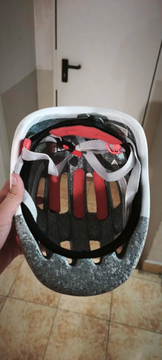 Casco Bici BTwin Blanco