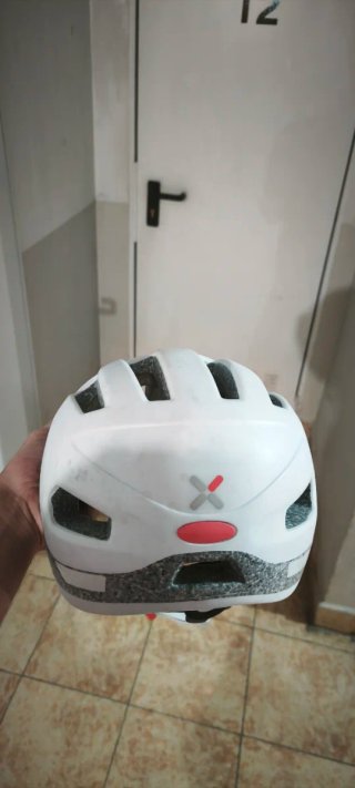 Casco Bici BTwin Blanco
