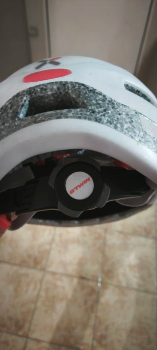 Casco Bici BTwin Blanco
