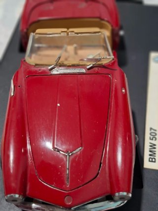 Maqueta Coche BMW 507 Rojo