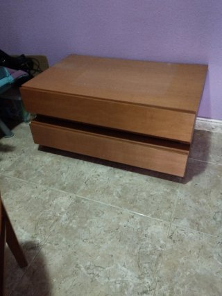 Cajones de madera marrones.Precio por unidad.