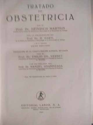 Libro: "Tratado de Obstetricia"