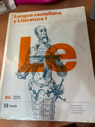 Lengua castellana y literatura 1, Le Bachillerato