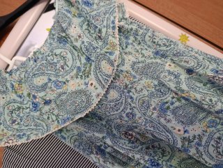Vestido corte mexicano floral