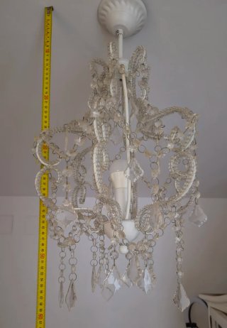 Lámpara colgante Maison Du Monde cristal