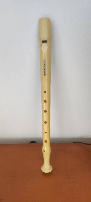 Flauta dulce amarilla