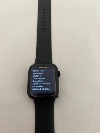 Reloj Smart Watch Series 6 Negro no original