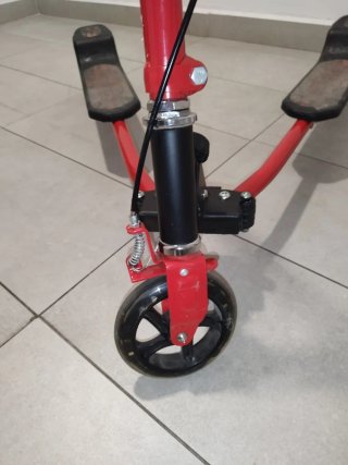 Patinete 3 ruedas rojo