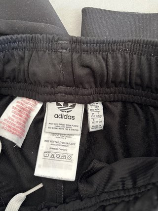 Chándal Adidas Niñ@ Negro/Blanco talla 11/12 años