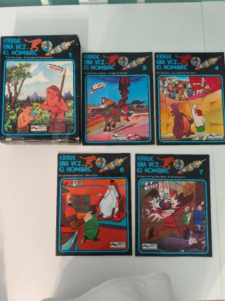 Colección libros Érase una vez el hombre