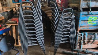 Sillas de aluminio apilables