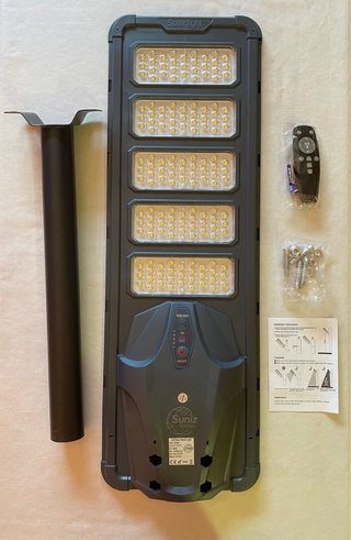 Farola Solar LED Suniz Space 300 (1800 Lm reales)