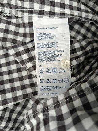 Camisa Tommy Hilfiger cuadros M