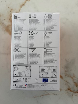 Pack 2 Detectores de Humo Elro con Imán. A estrena