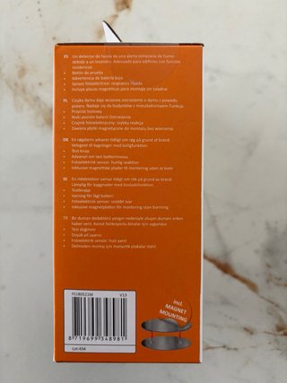 Pack 2 Detectores de Humo Elro con Imán. A estrena