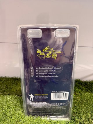KIT DE PISTOLA PULVERIZADORA CON MANGUERA DE AIRE