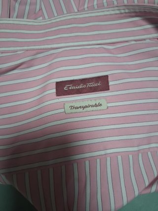 Camisa Rayas Rosas Emidio Tucci T.8