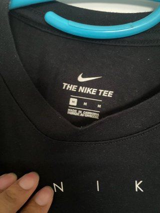 Camiseta Nike Air Mujer Negra
