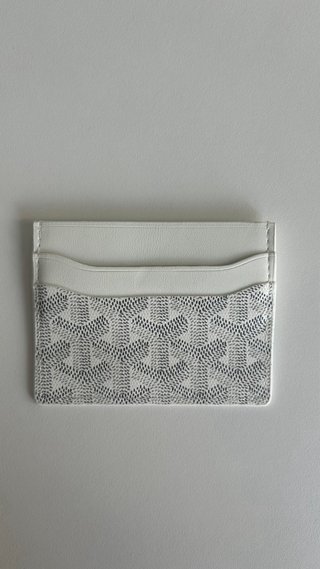 Portacarte Goyard Bianco