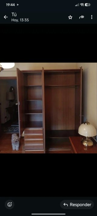 Juego de dormitorio completo madera