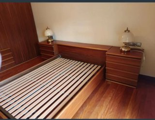 Juego de dormitorio completo madera