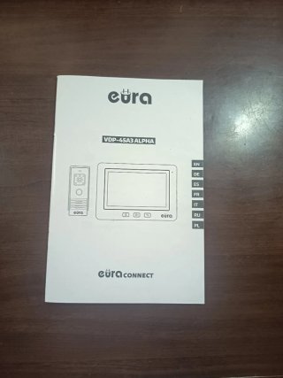 Videoportero Eura 7 4 Hilos 1 Monitores