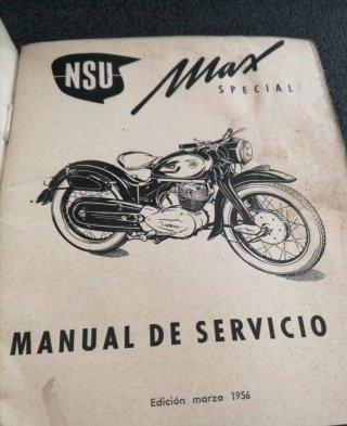 Manuales NSU Max Special