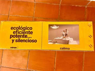 Ventilador de techo Calima blanco
