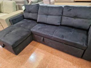 Sofá Cama Chaise Longue con Arcón