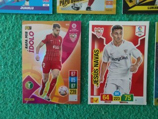 Lote cartas Sevilla Fútbol Club Panini .