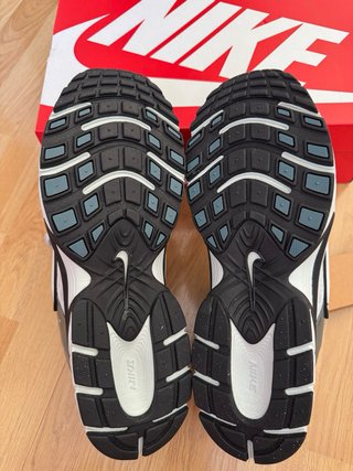 Zapatillas Nike Plata y Blanco