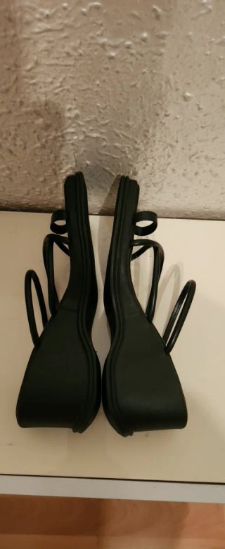 Sandalias negras plataforma