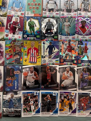 Lote cromos Panini fútbol y baloncesto