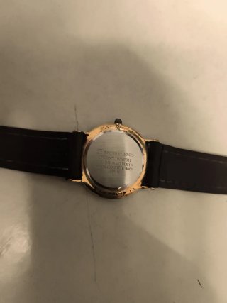 Reloj Orient Vintage Correa Marrón y Dorado