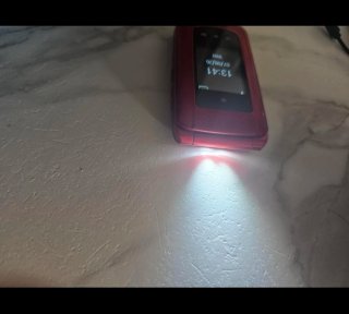 Cellulare Anziani Tasti Grandi Rosso