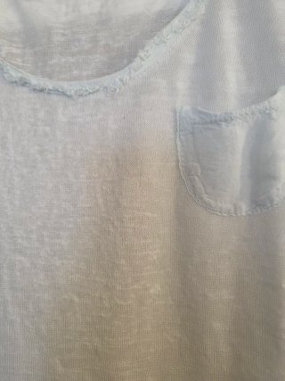 Camiseta Lino Verde Talla L
