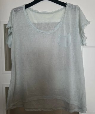 Camiseta Lino Verde Talla L