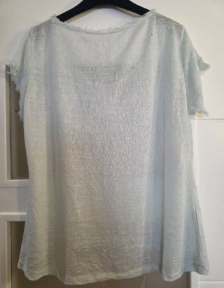 Camiseta Lino Verde Talla L