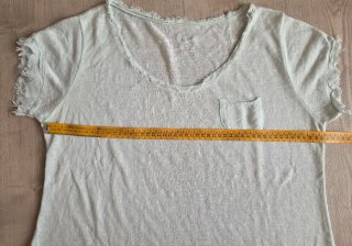 Camiseta Lino Verde Talla L