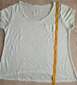 Camiseta Lino Verde Talla L