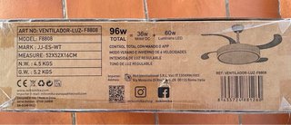 Ventilador de Techo MIKO MIKA con Luz LED