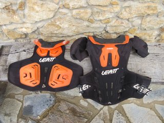 Peto Collarín Leatt Fusion 2.0 Junior Naranja