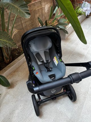 Carrito Jane Muum 3 piezas gris