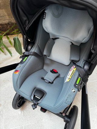 Carrito Jane Muum 3 piezas gris