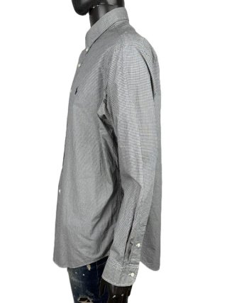 Ralph Lauren Camicia Uomo XL Regular Microquadri