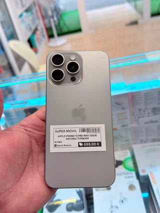 iPhone 15 Pro Max 256GB Natural Titanium