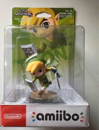Amiibo N.22 Toon Link Super Smash Bros.