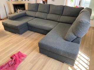 Sofá Cama Chaise Longue Gris El Corte Inglés